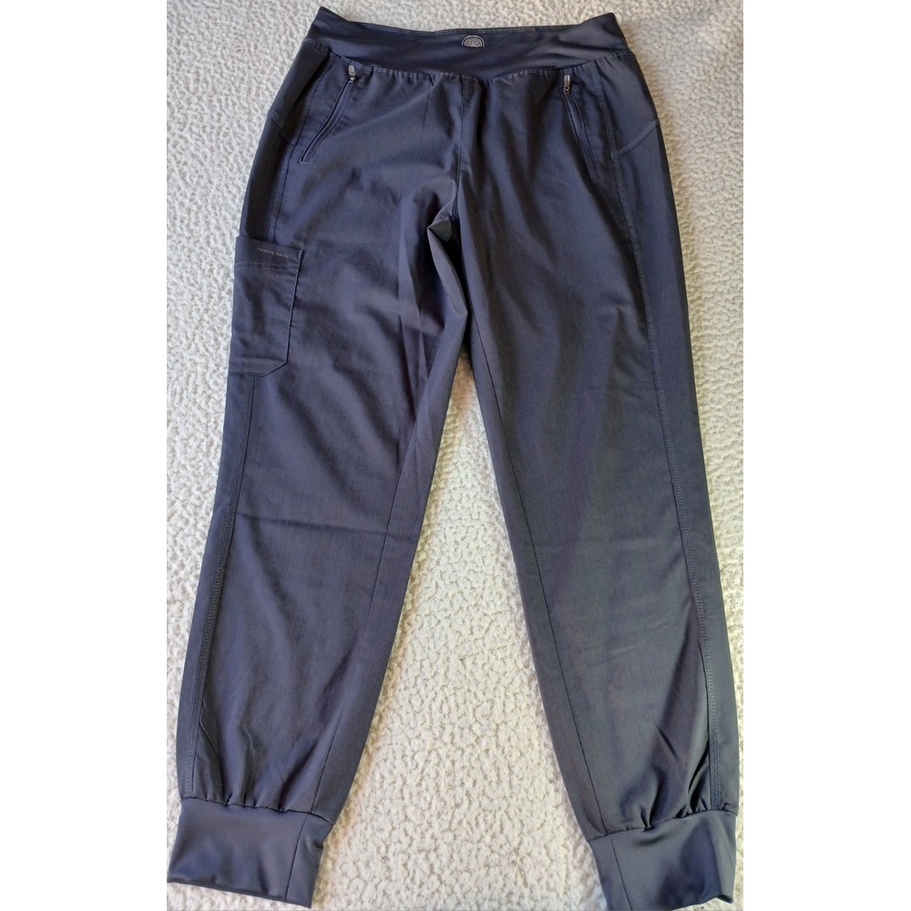 Healing Hands Gray Label Women's Tara Jogger Scrub Pant Large Black